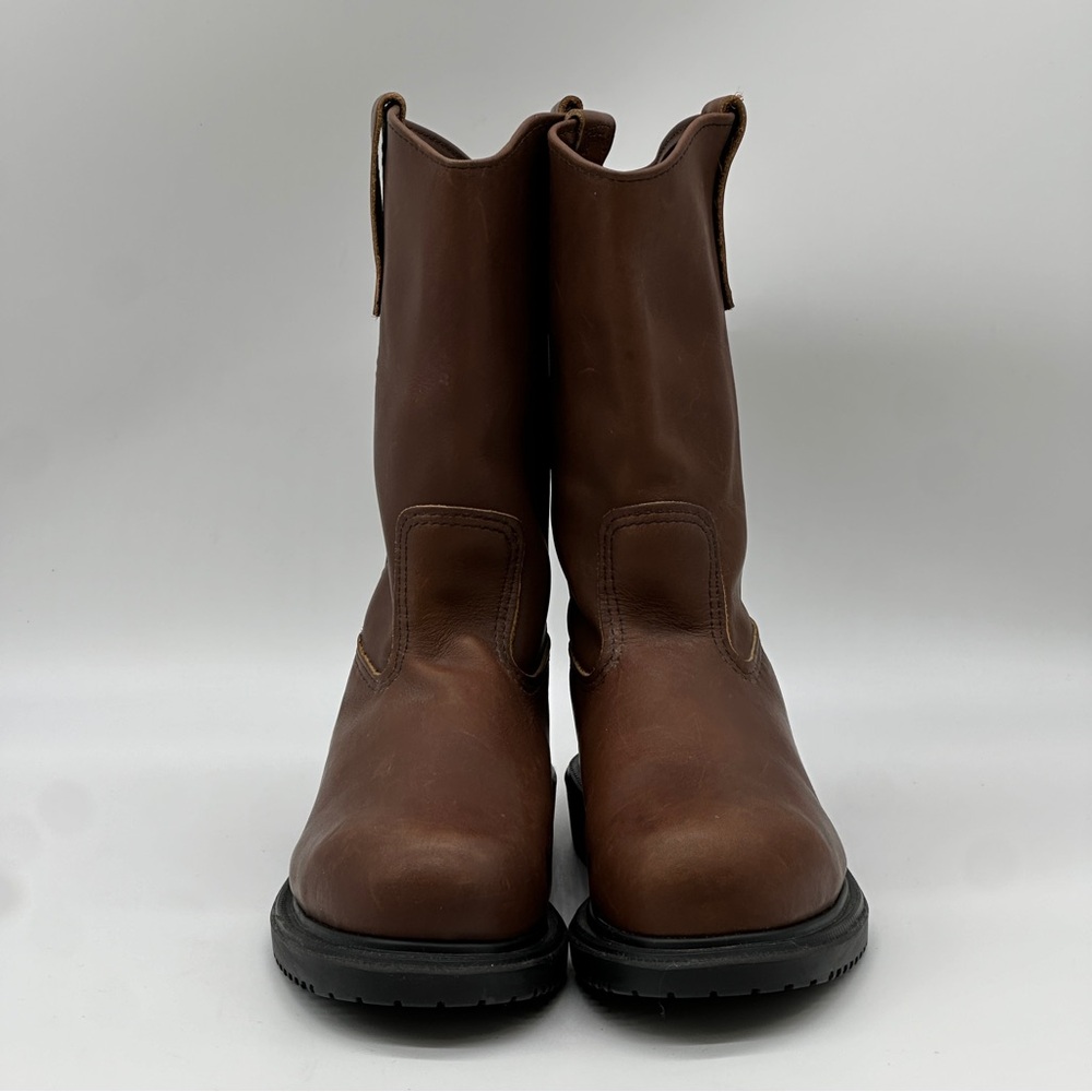 Red Wings Safety Toe Pull On Boot. Size 8 - Picture 3 of 11